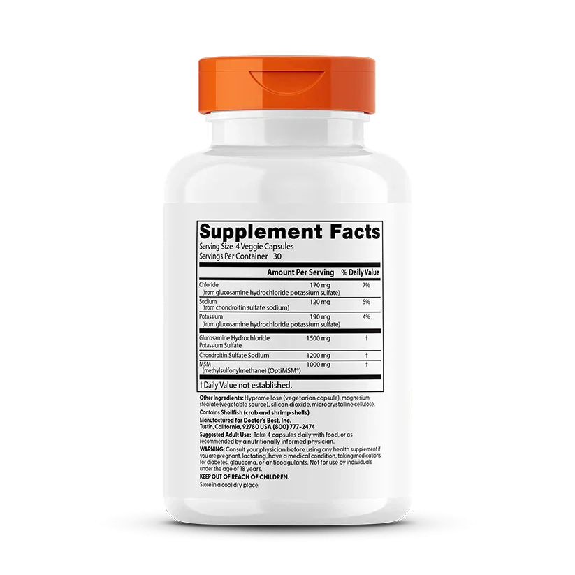 Glucosamine / Chondroitin / MSM - OptiMSM®