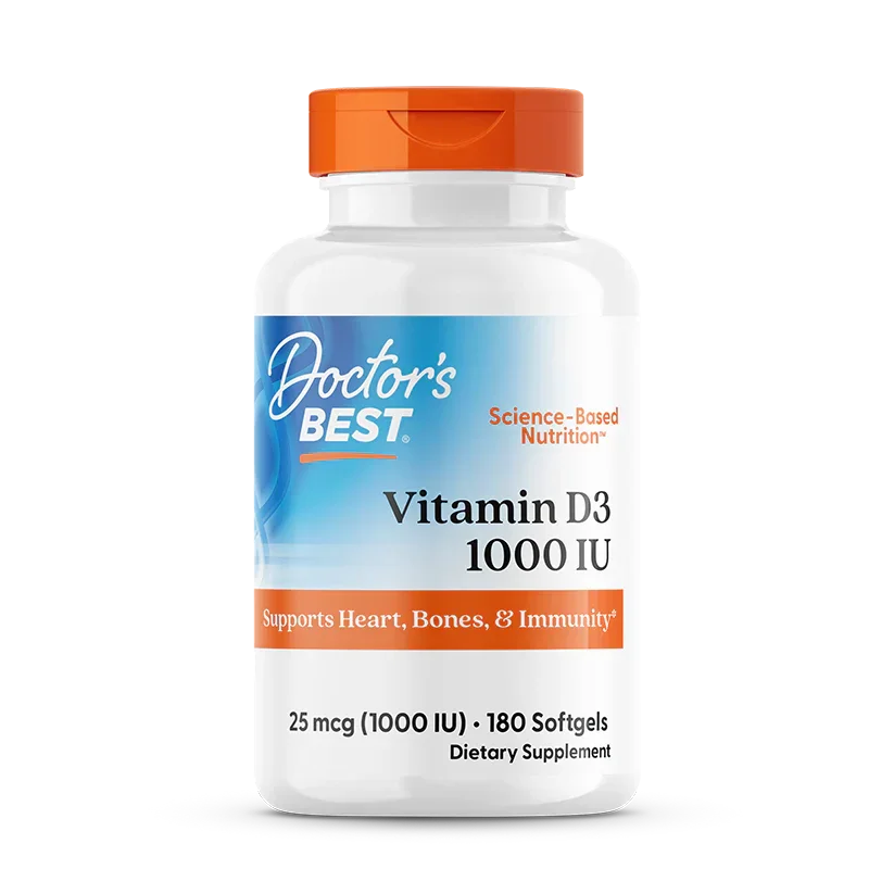 Vitamin D3 1000IU - Softgels