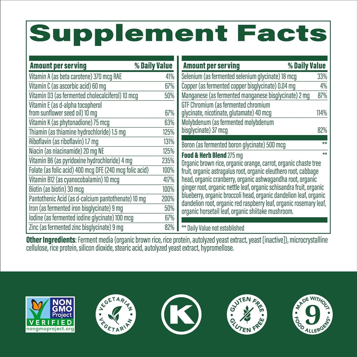 Women's One Daily - Multivitamin for women