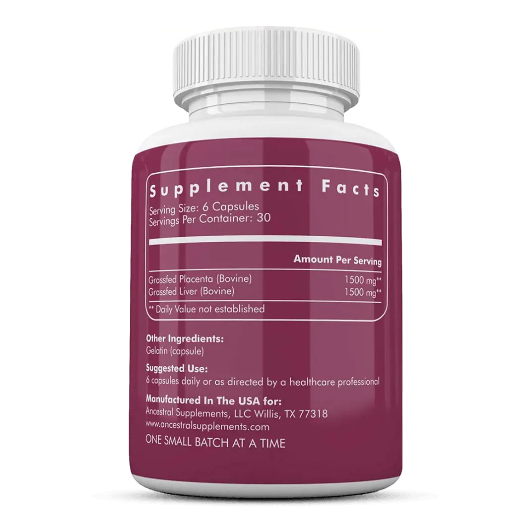 Grass-fed Placenta