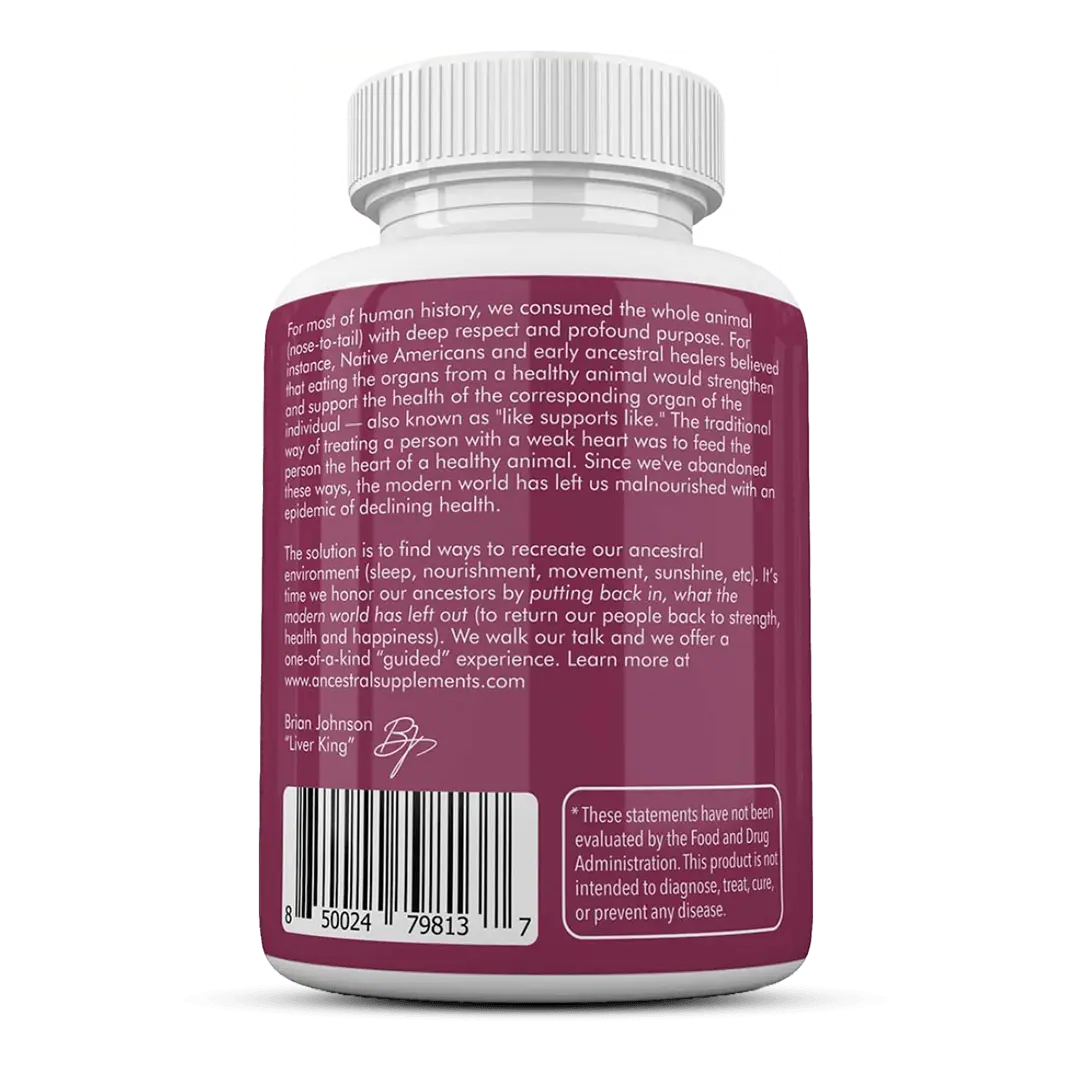 Grass-fed Placenta