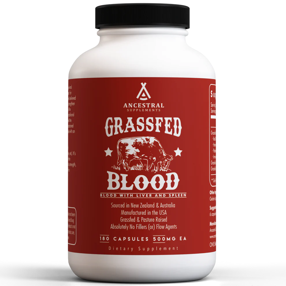 Blood - Grassfed - 180 capsules