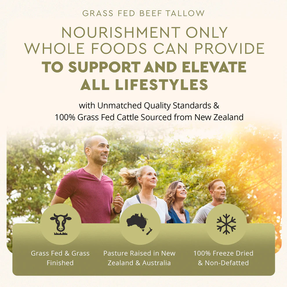 Grass-Fed Bovine Tallow - 180 capsules