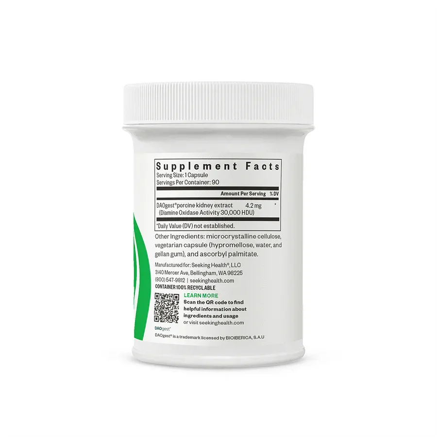 DAO enzyme - 90 capsules