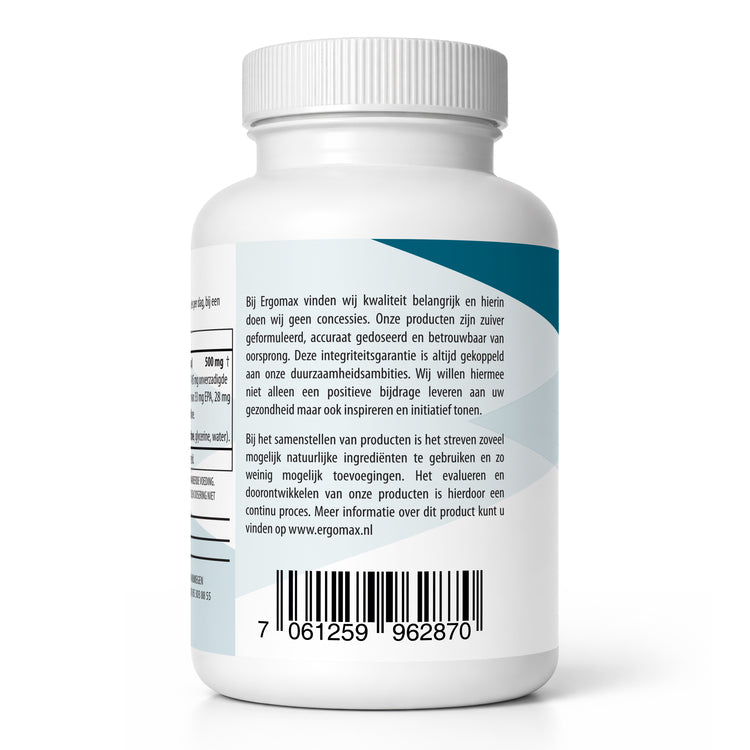 Omega-3 Planktonolie softgels verpakking met ingredienten en gebruiksinformatie