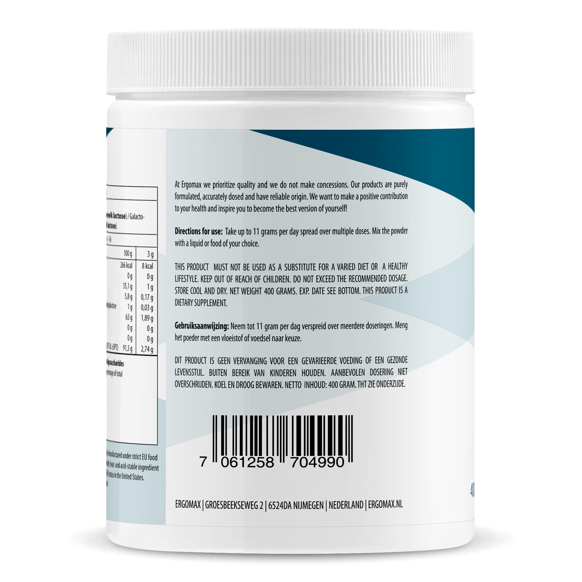 GOS Prebiotics – Biotis® GOS - 400 grams