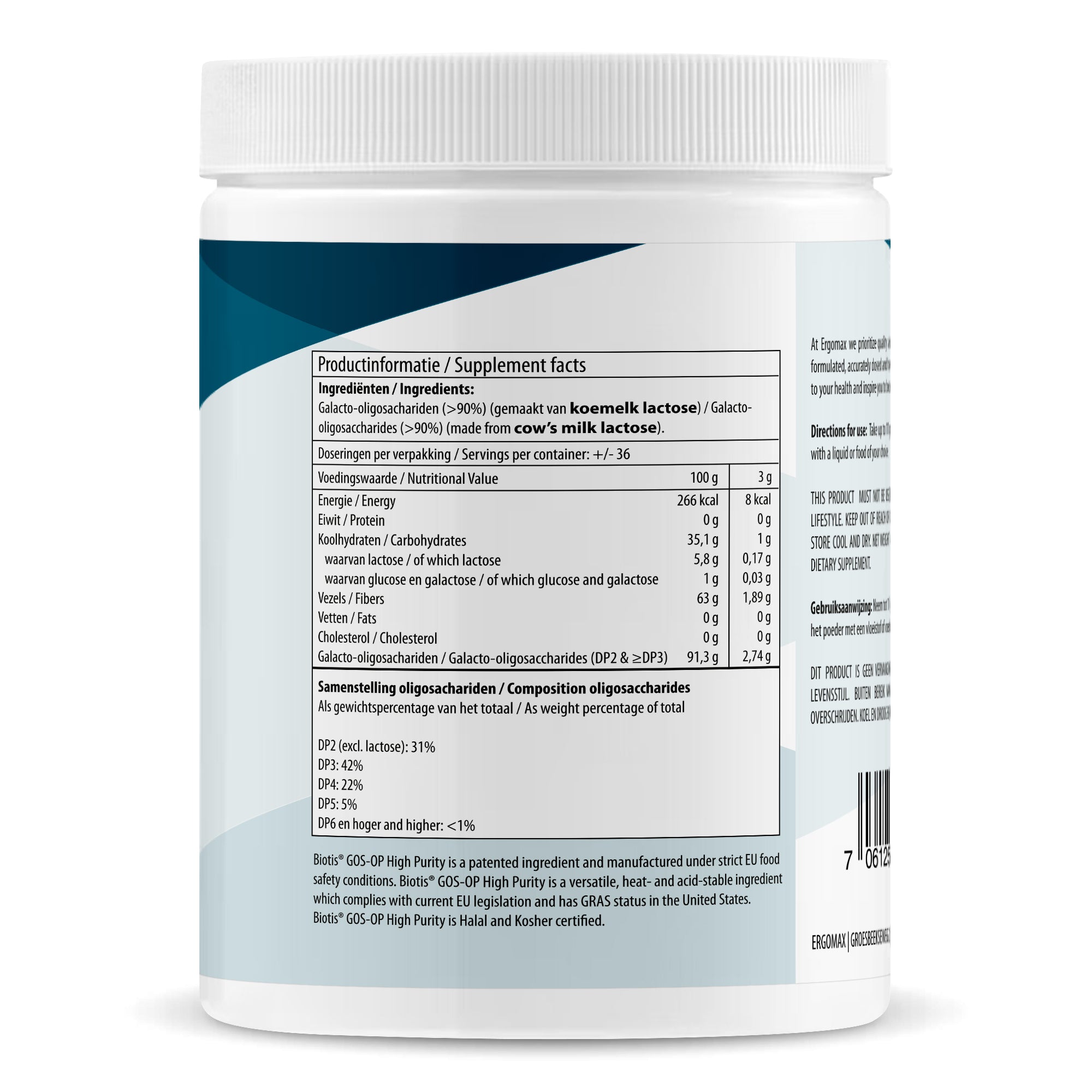GOS Prebiotics – Biotis® GOS - 400 grams