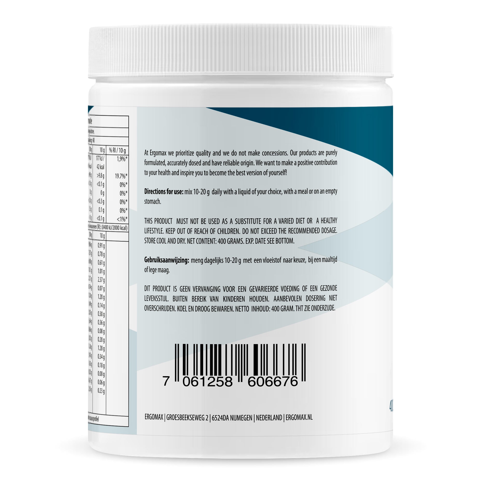 Bovine Gelatin - Grass-fed European cattle