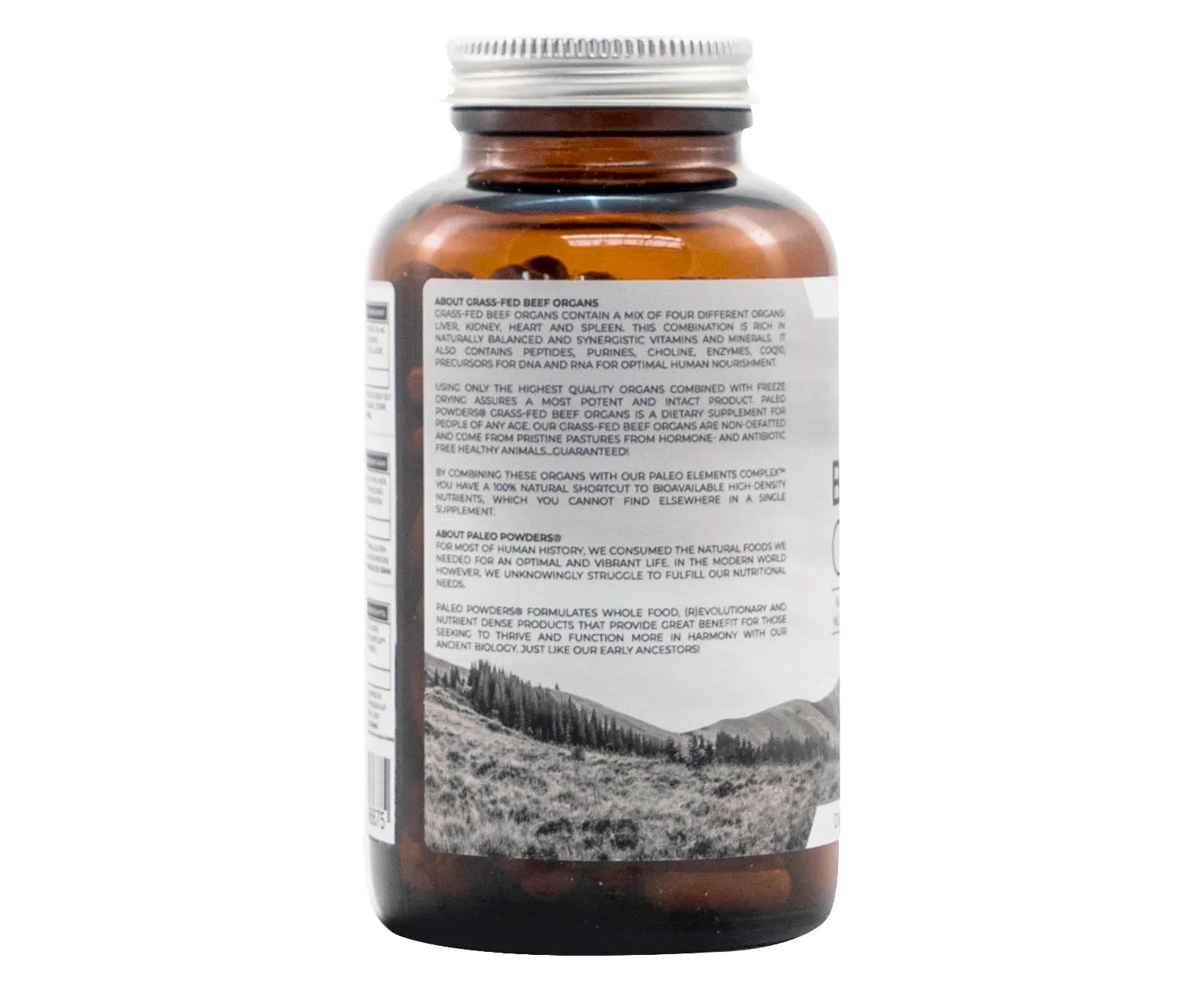 Beef Organs - Grass-Fed - 180 capsules