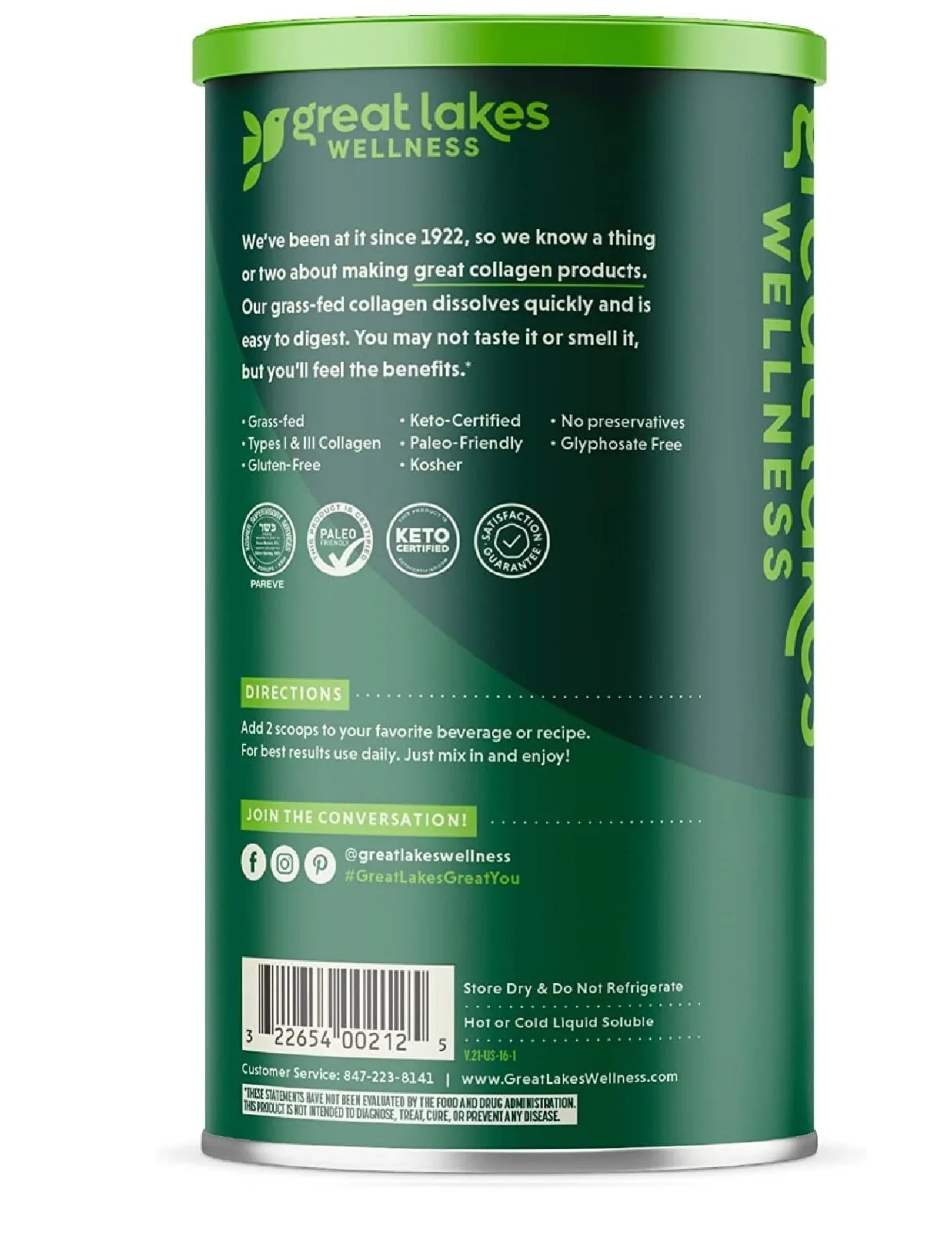 Collagen Hydrolysate - Grass-Fed