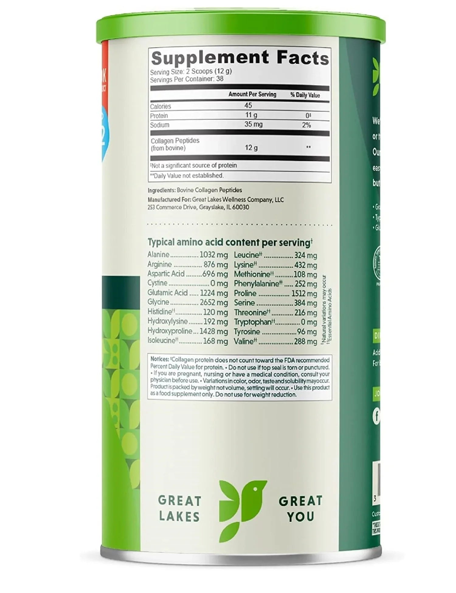 Collagen Hydrolysate - Grass-Fed