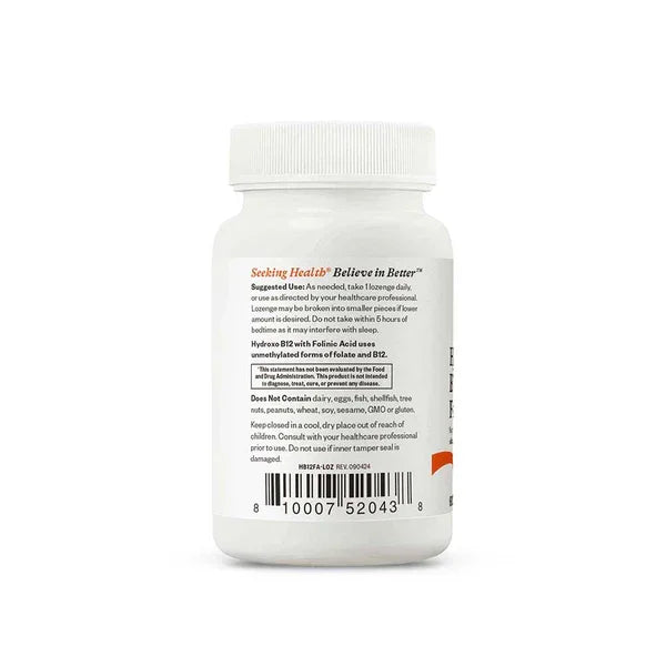 Hydroxo-B12 with folic acid - 60 lozenges