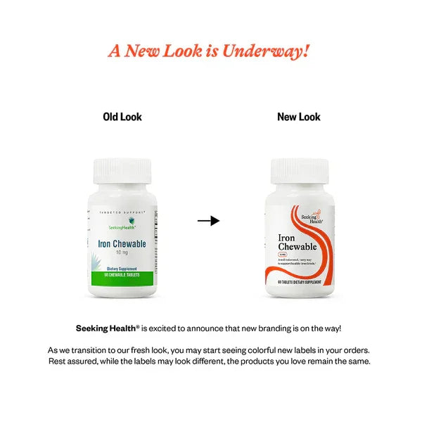 Iron - 60 Chewable Tablets