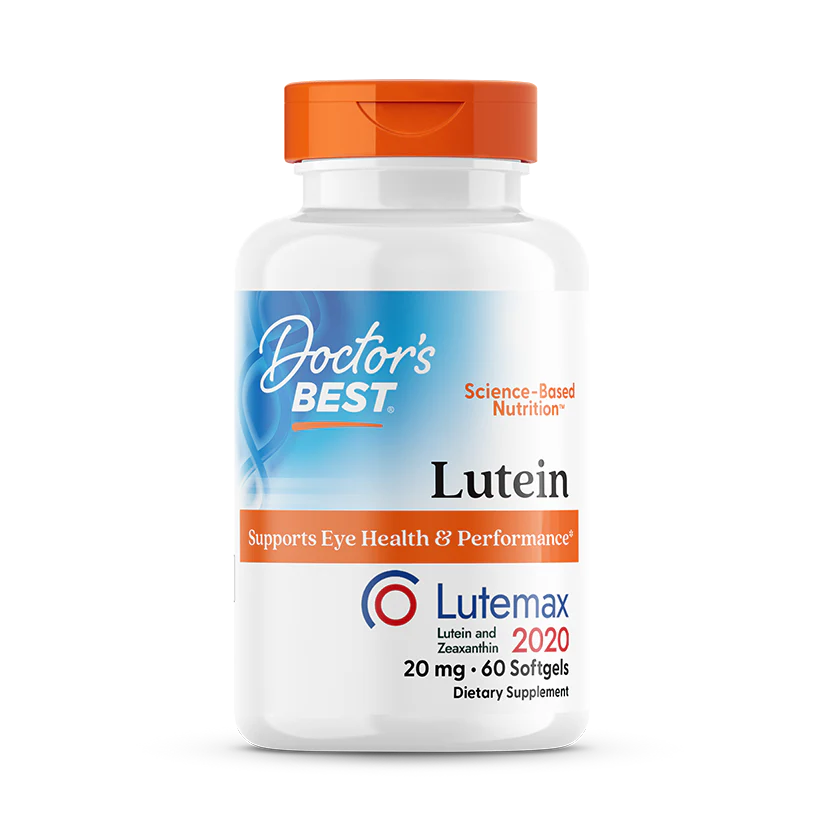 Luteïne & Zeaxanthine - Lutemax® softgels van Doctor’s Best voor ooggezondheid en prestatie.
