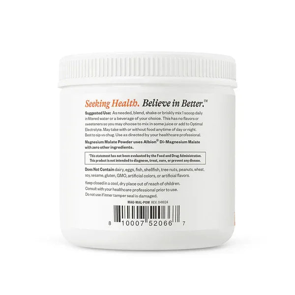 Magnesium Malate Powder - 250 grams