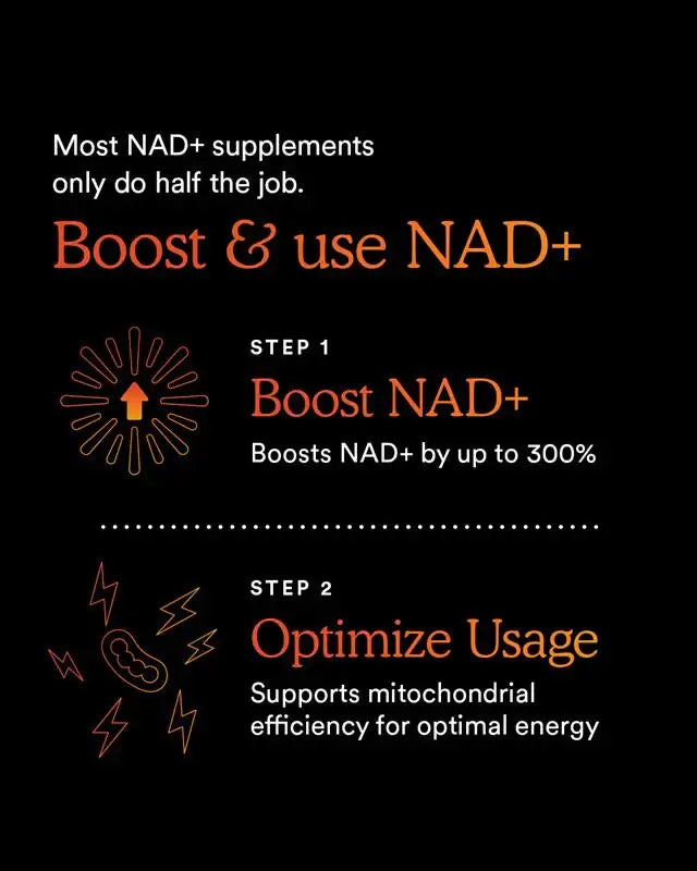 MitoQ NAD+ dual action - 60 capsules