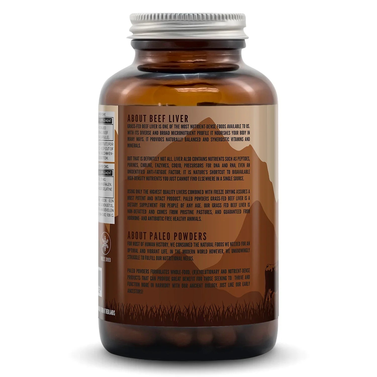 Beef Liver - Grass-Fed - 180 capsules