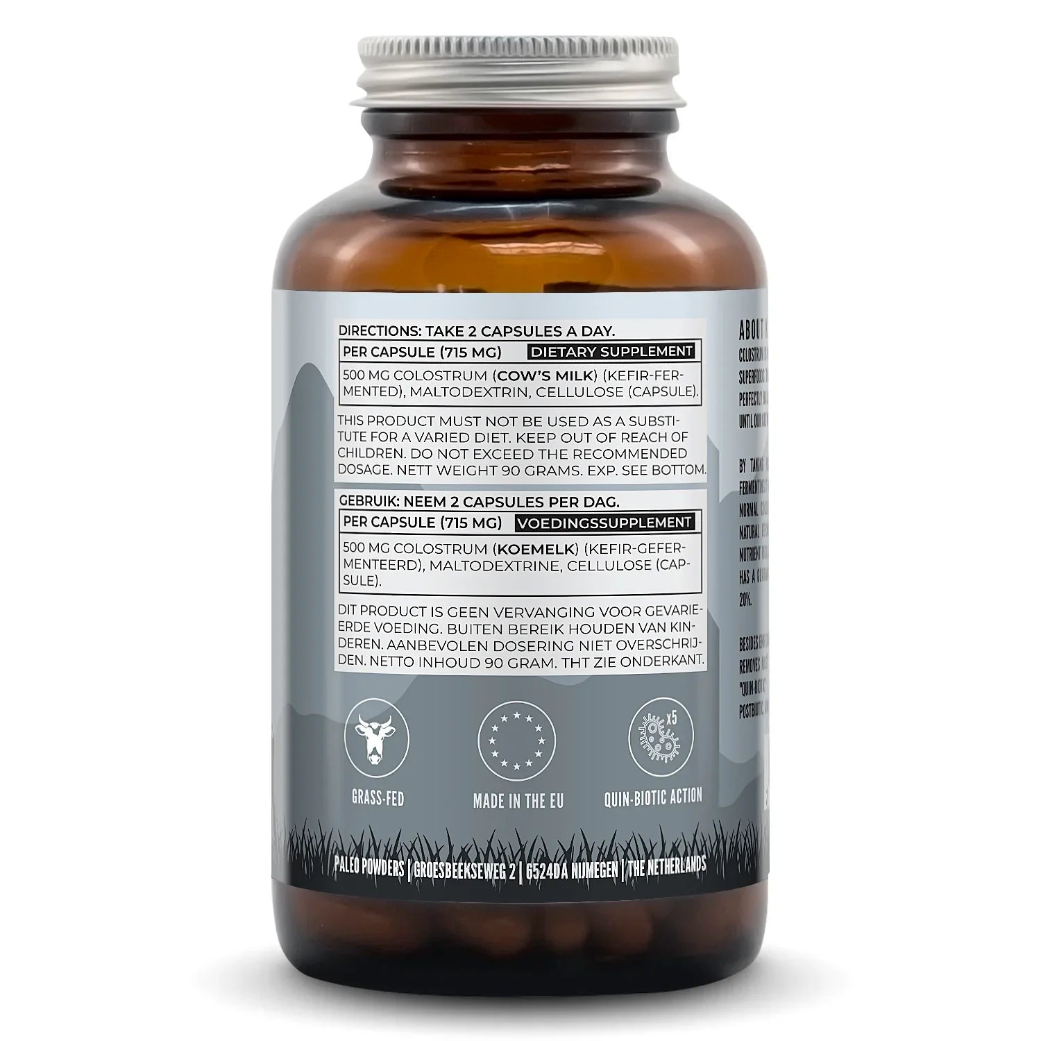 Colostrum - Kefir Gefermenteerd - 120 capsules