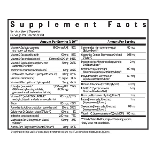 Prenatal - Essentials - 60 Capsules