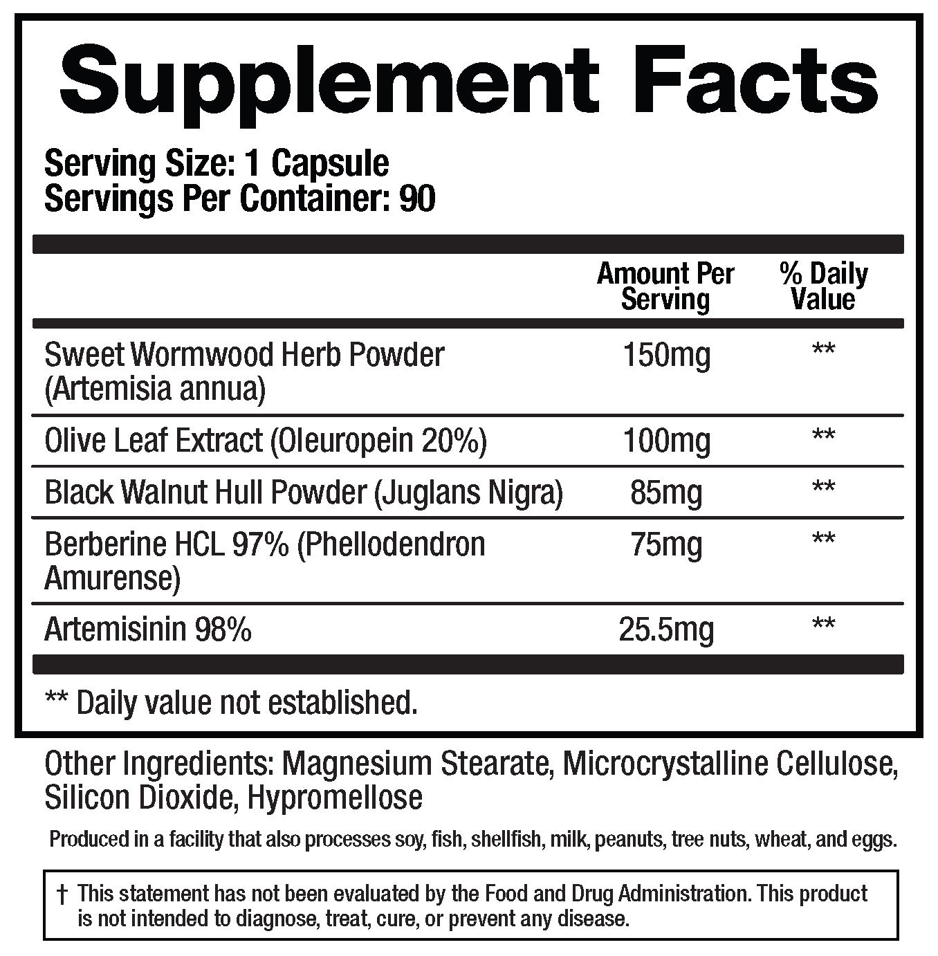 Paracid-X - Parasite formula