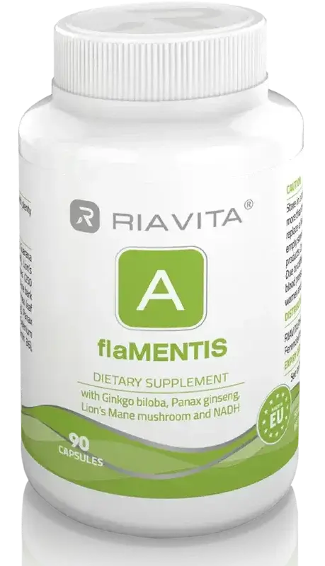 FlaMENTIS supplement met 90 capsules voor mentale focus