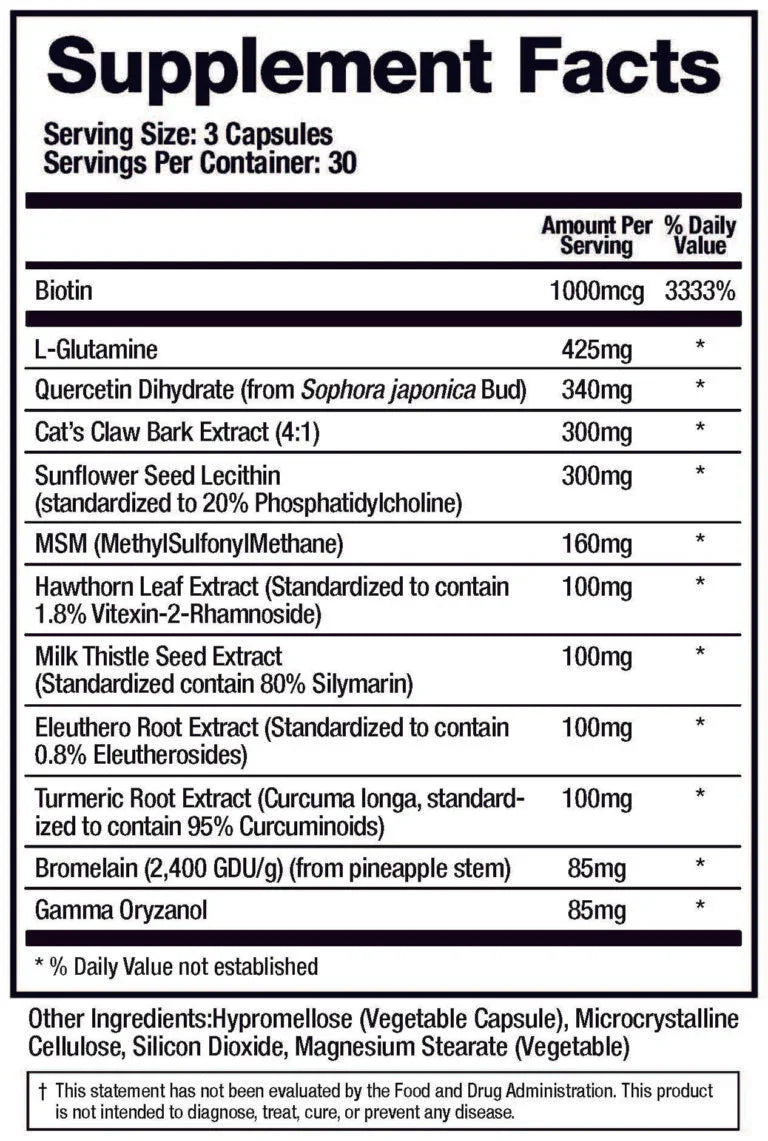 Leaky Gut-X (Support Mucosa) - Bowel Support