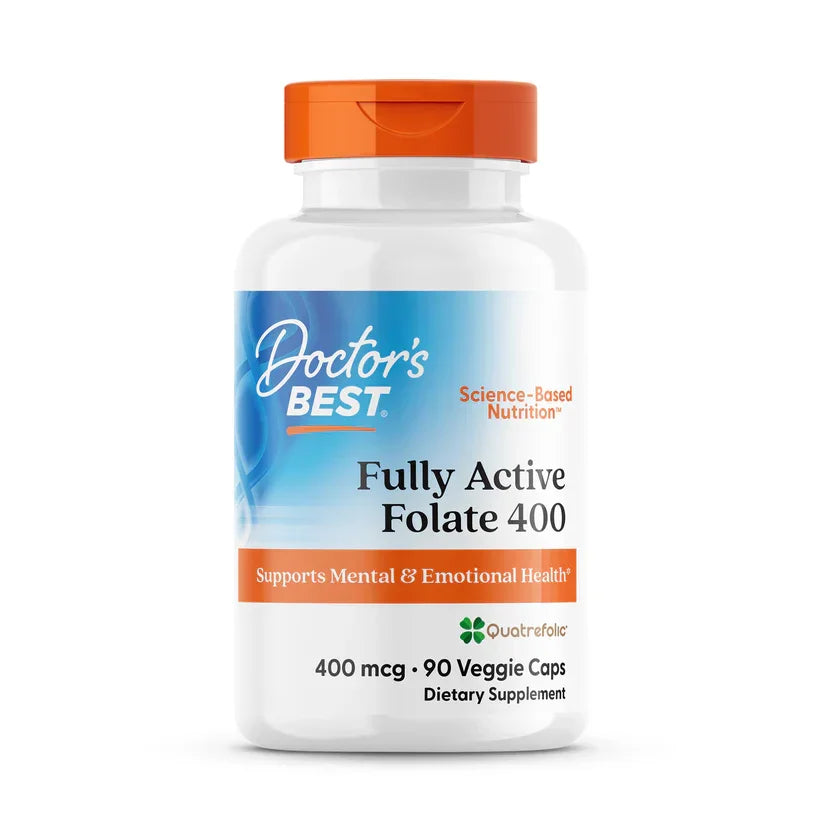 Doctor's Best - Fully Active Folate - Quatrefolic®