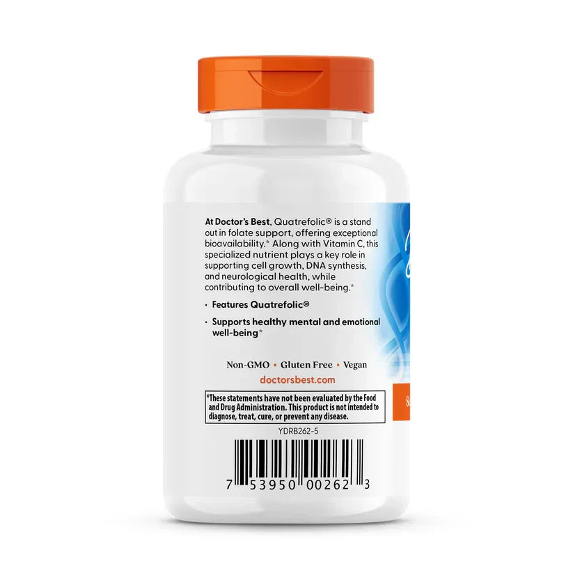 Doctor's Best - Fully Active Folate - Quatrefolic®