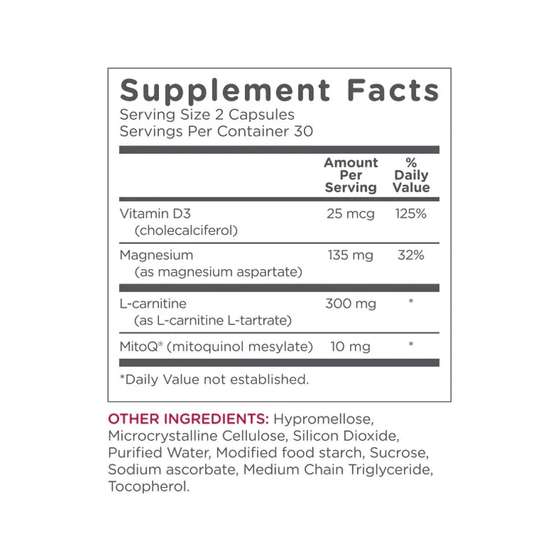 MitoQ® - Hart - Ergomax