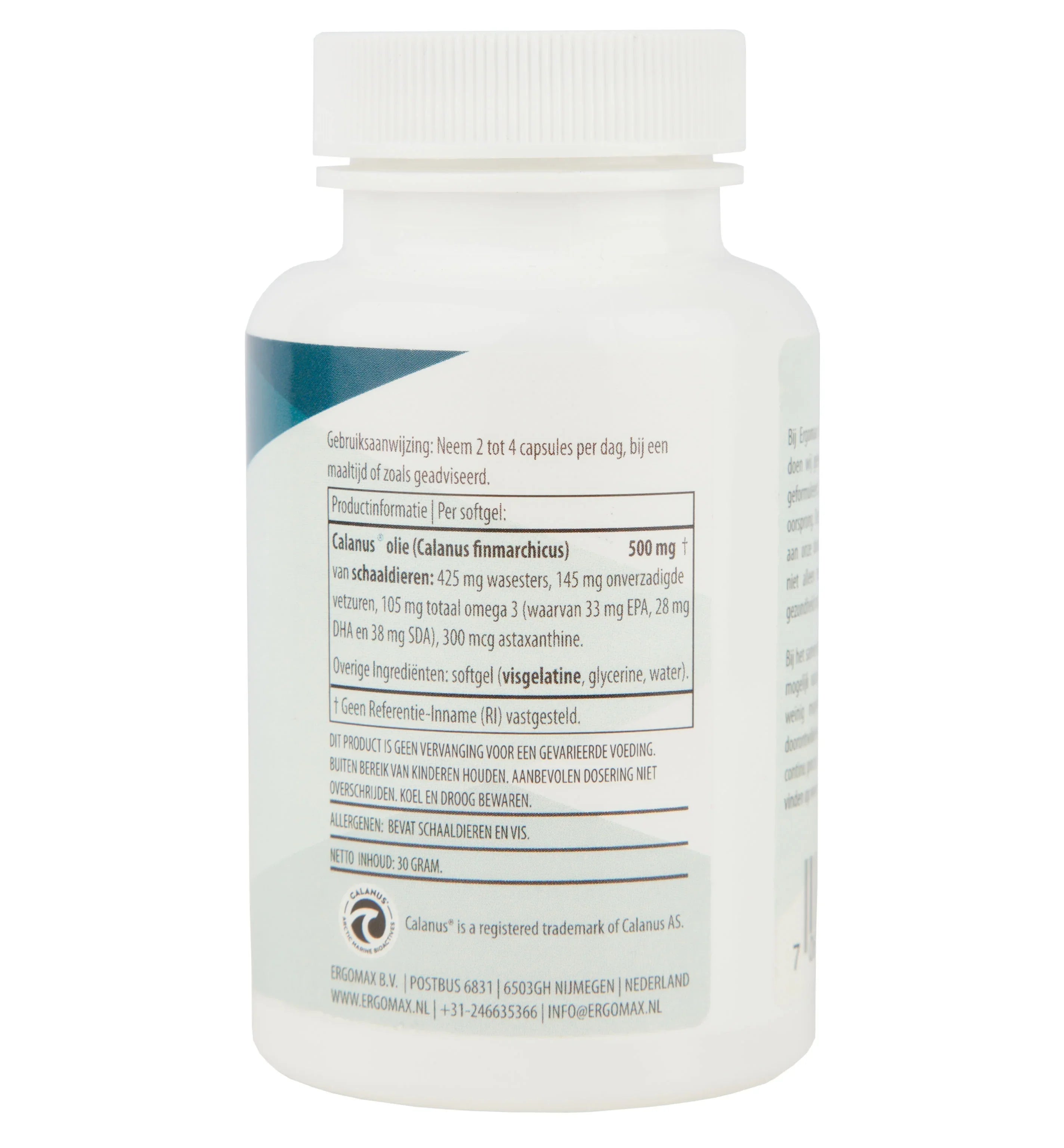 Omega-3 Planktonolie - Ergomax