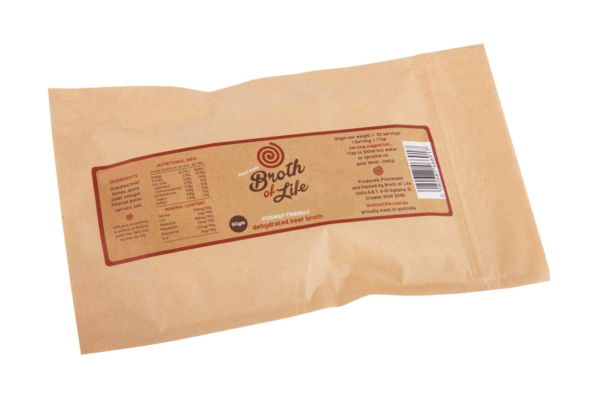 Bone Broth - Grass-Fed Beef - 90 grams