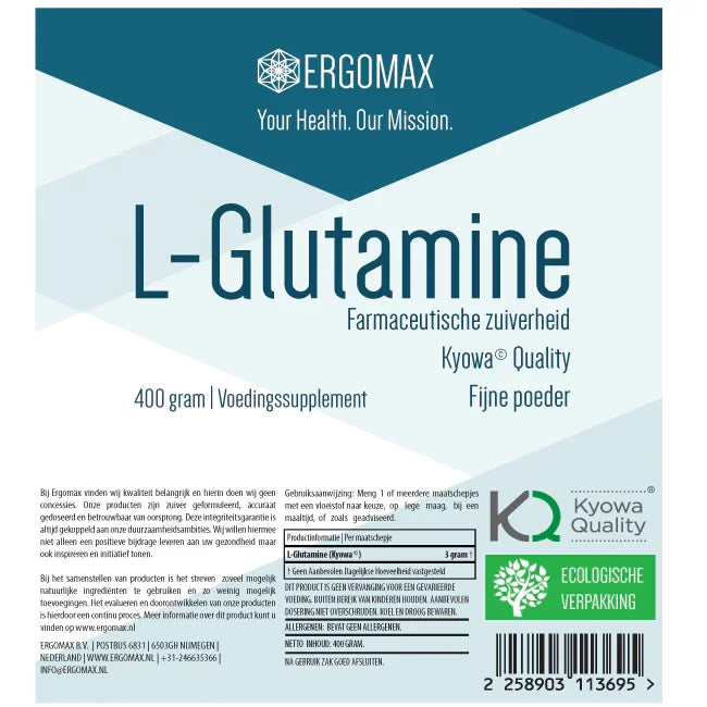 L-Glutamine - Kyowa® - Ergomax