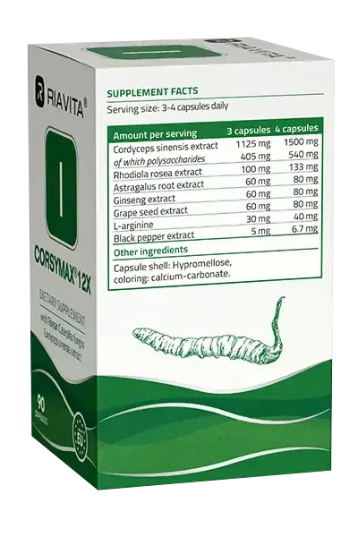 CorsyMAX 12x - 90 capsules