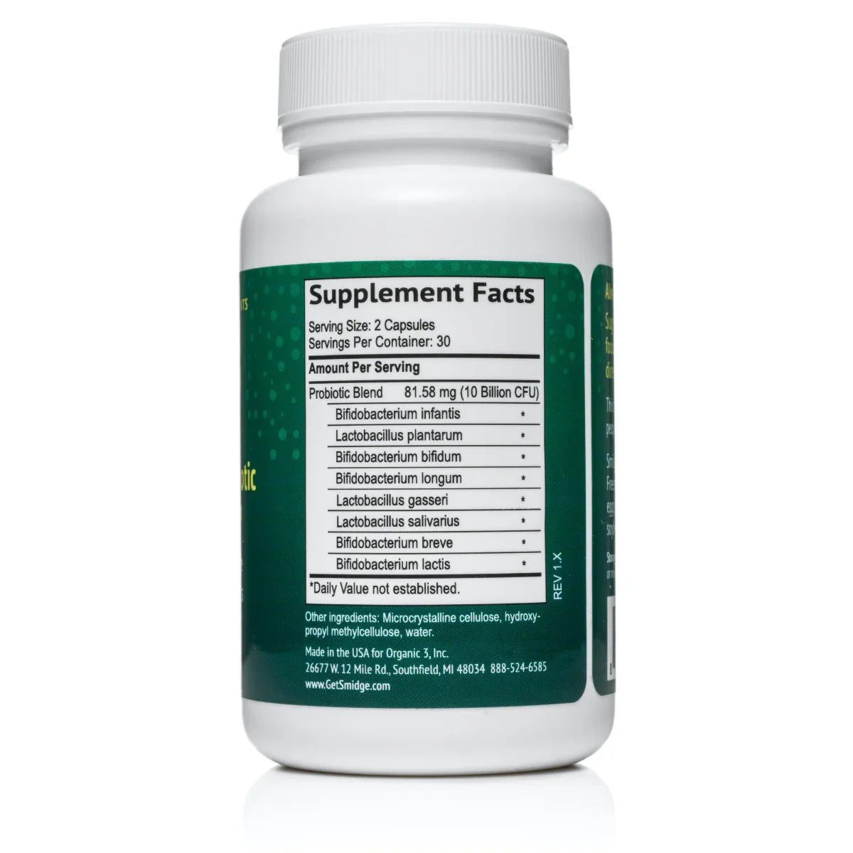 Sensitive Probiotica Capsules - Smidge™ (voorheen GutPro Capsules) - Ergomax