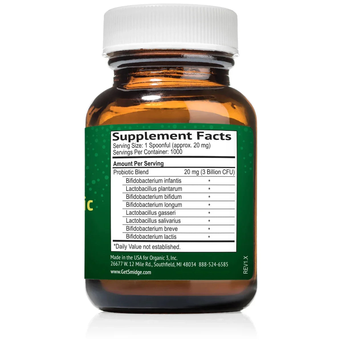 Sensitive Probiotica Poeder - Smidge™ (voorheen GutPro) - Ergomax