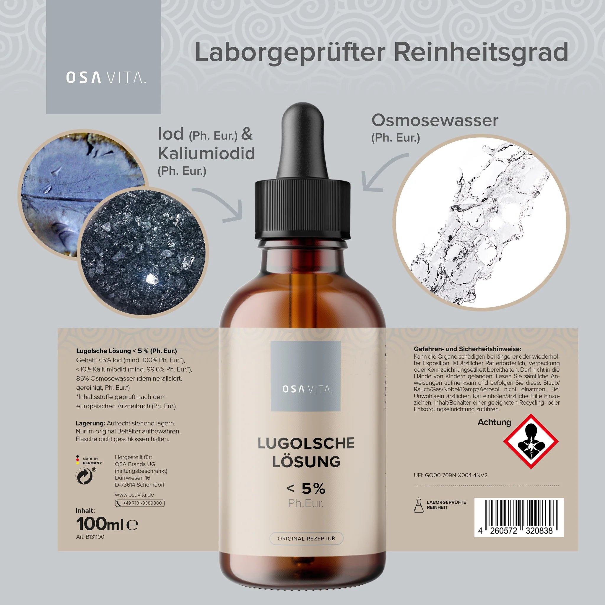 Lugol's Iodine 5%