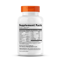 Spijsverterings Enzymen, 90 plantaardige capsules met supplement feiten van Doctor's Best.
