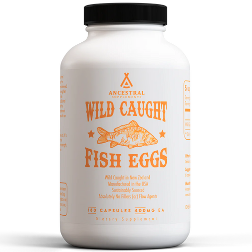 Fish Eggs - Wild Caught - 180 capsules