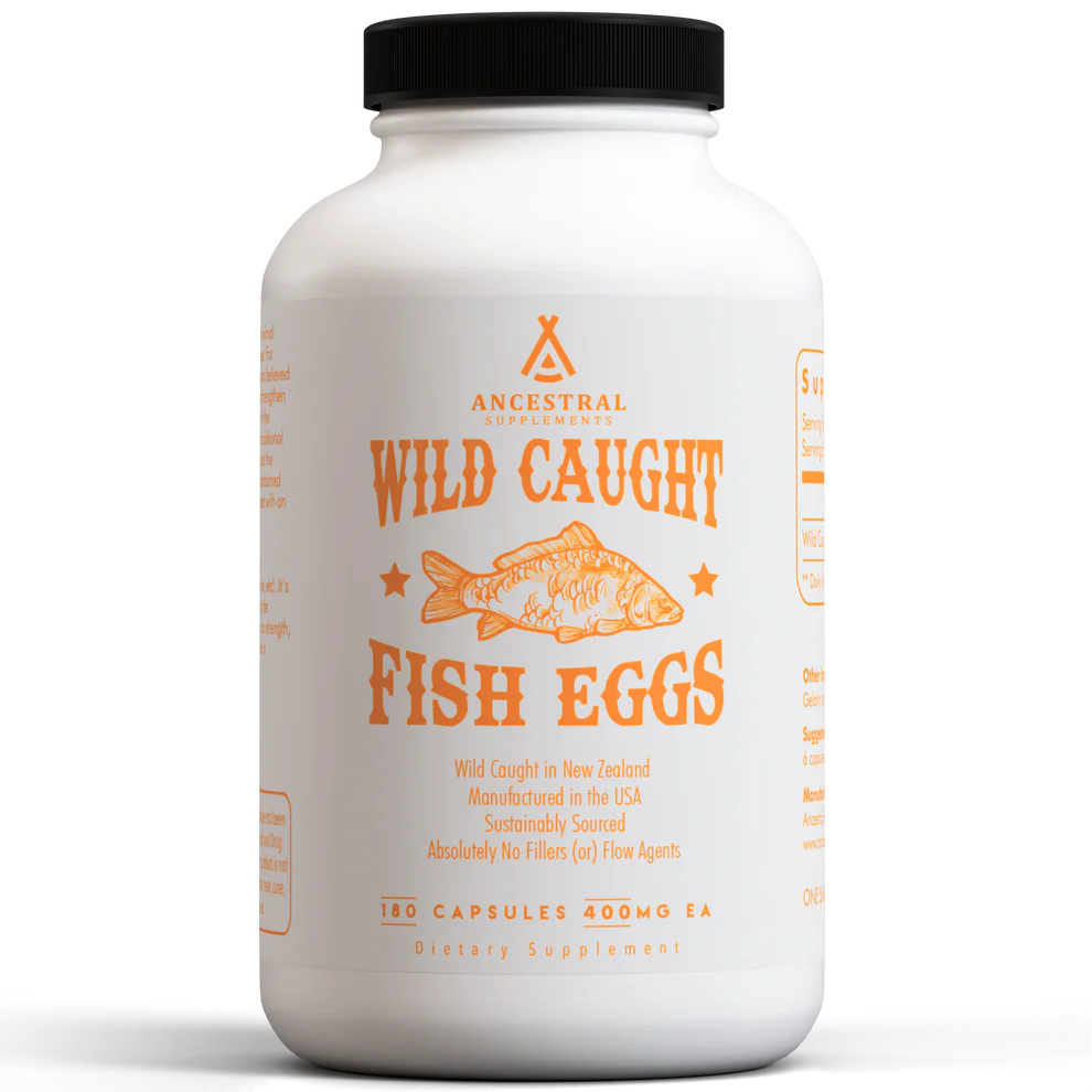 Fish Eggs - Wild Caught - 180 capsules