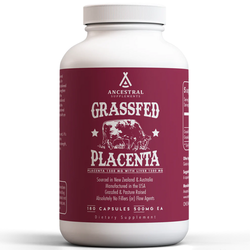 Grass-Fed Placenta - 180 capsules