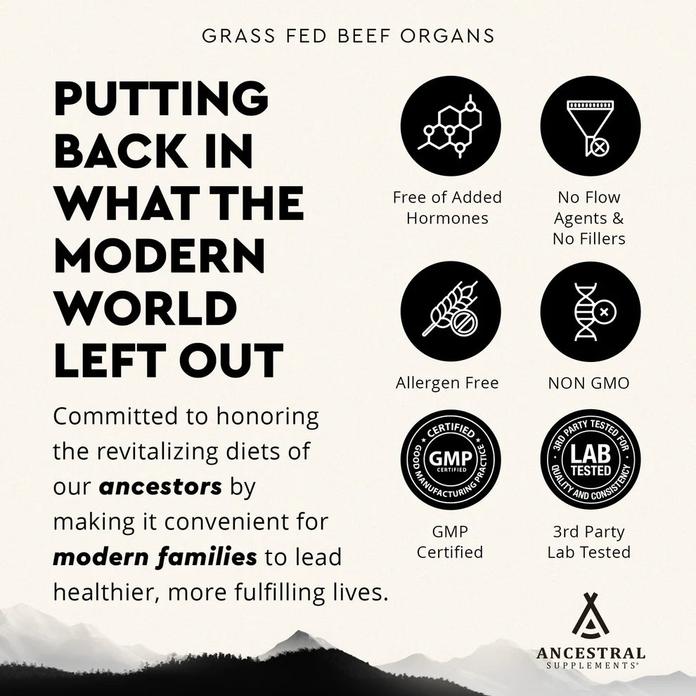 Male Optimization Formula (MOFO) - Grass-Fed Bovine