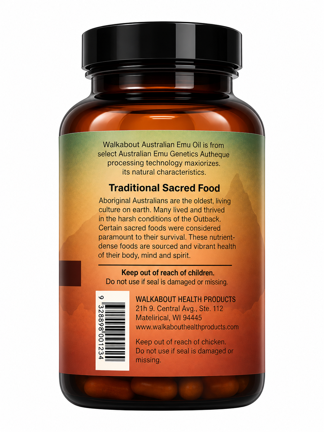 Emu Oil - 100 Capsules