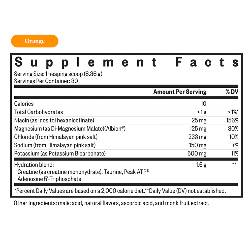 Optimal Electrolyte (Orange) - 177 grams