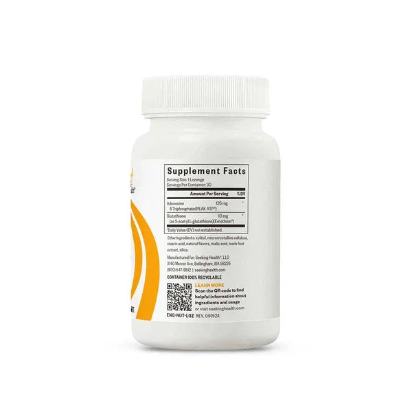 Energy Nutrients zuigtabletten – verpakking met 30 tabletten
