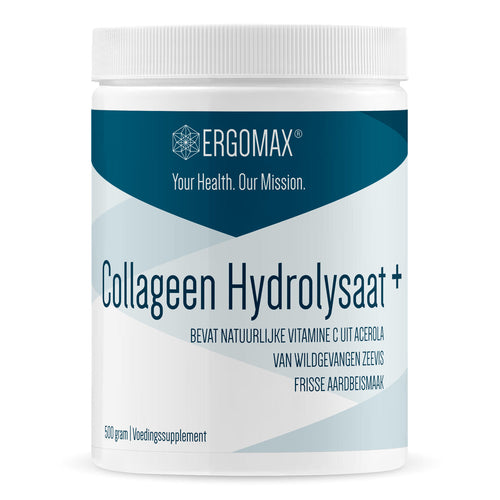 Collagen Hydrolysate+ (from wild sea fish) - Strawberry - 400 grams