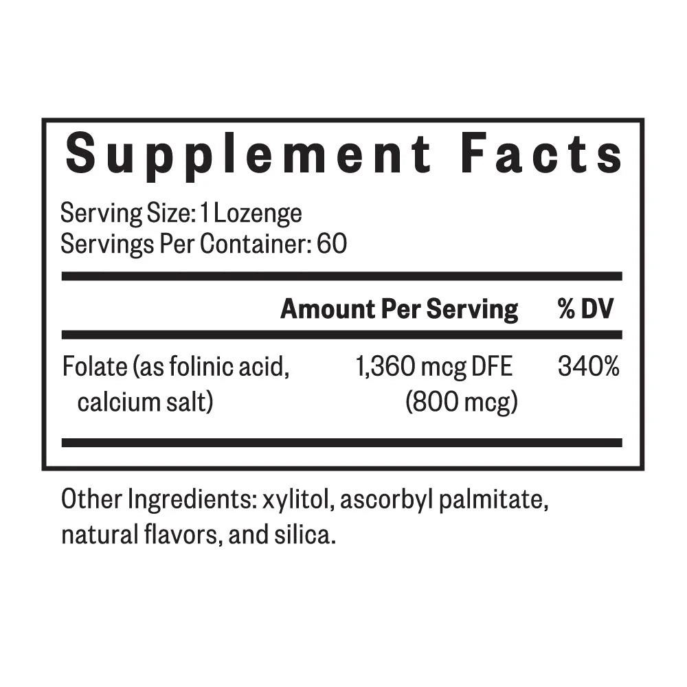 Folinic Acid - Lozenges