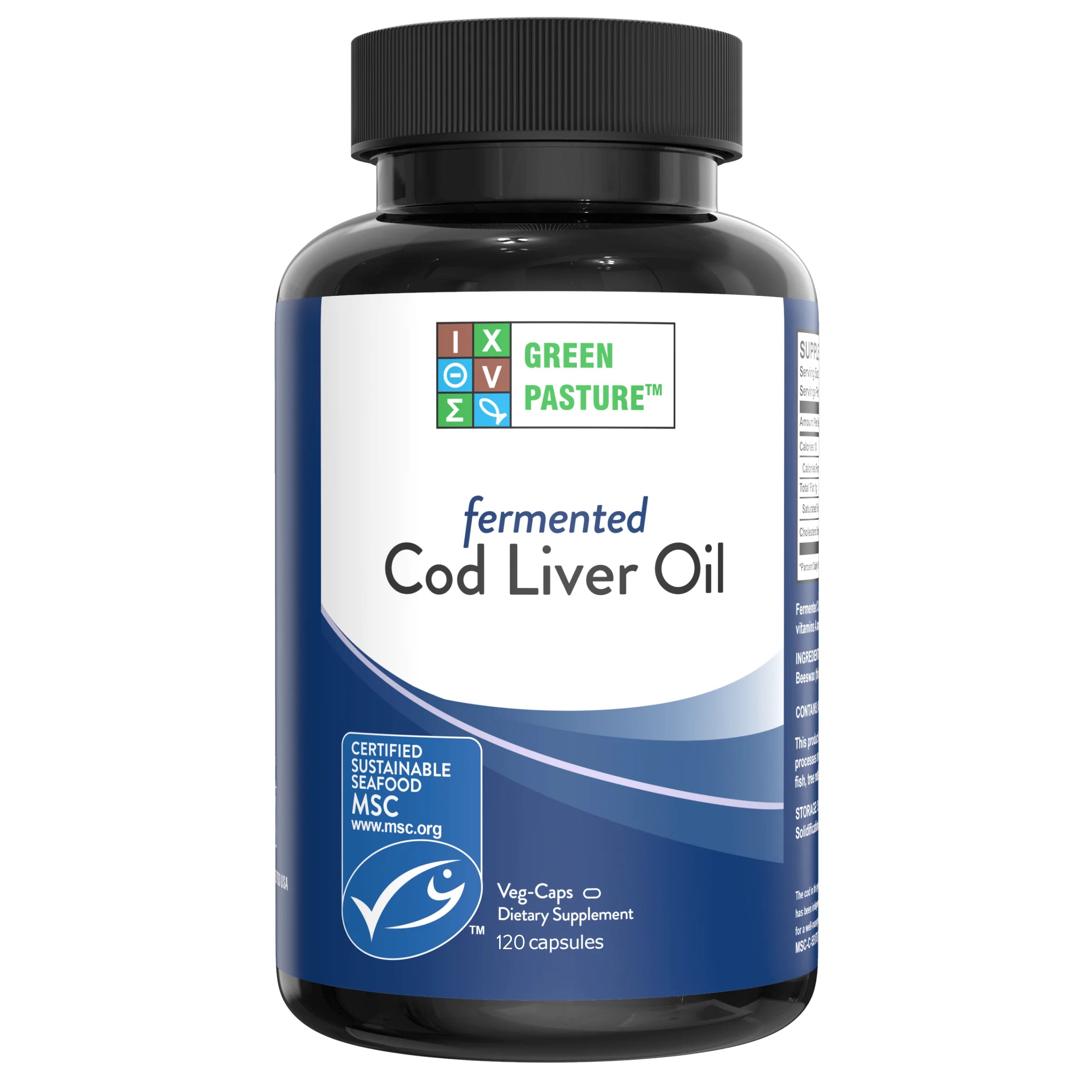 Fermented Cod Liver Oil - capsules