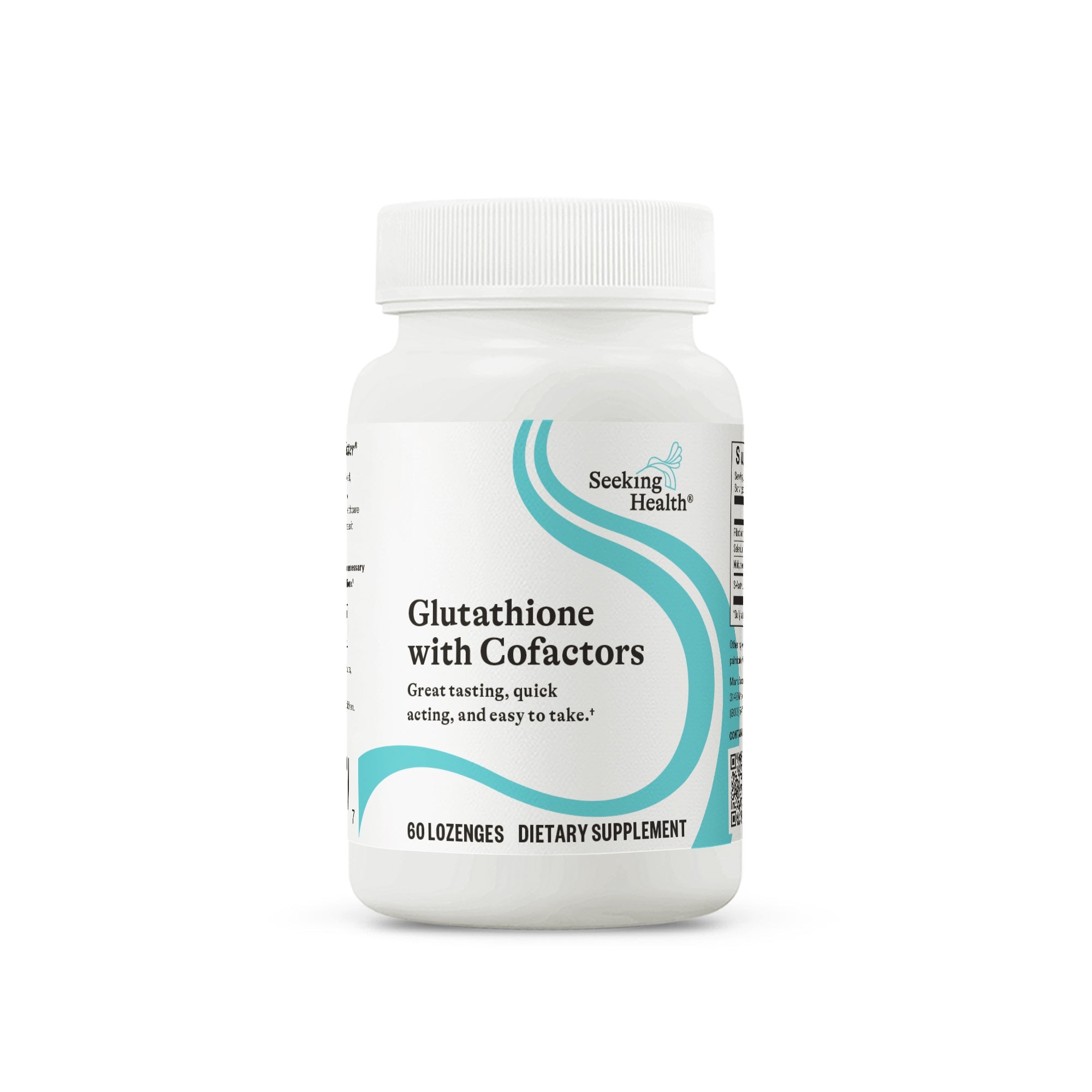 Glutathione with Cofactors - 60 zuigtabletten