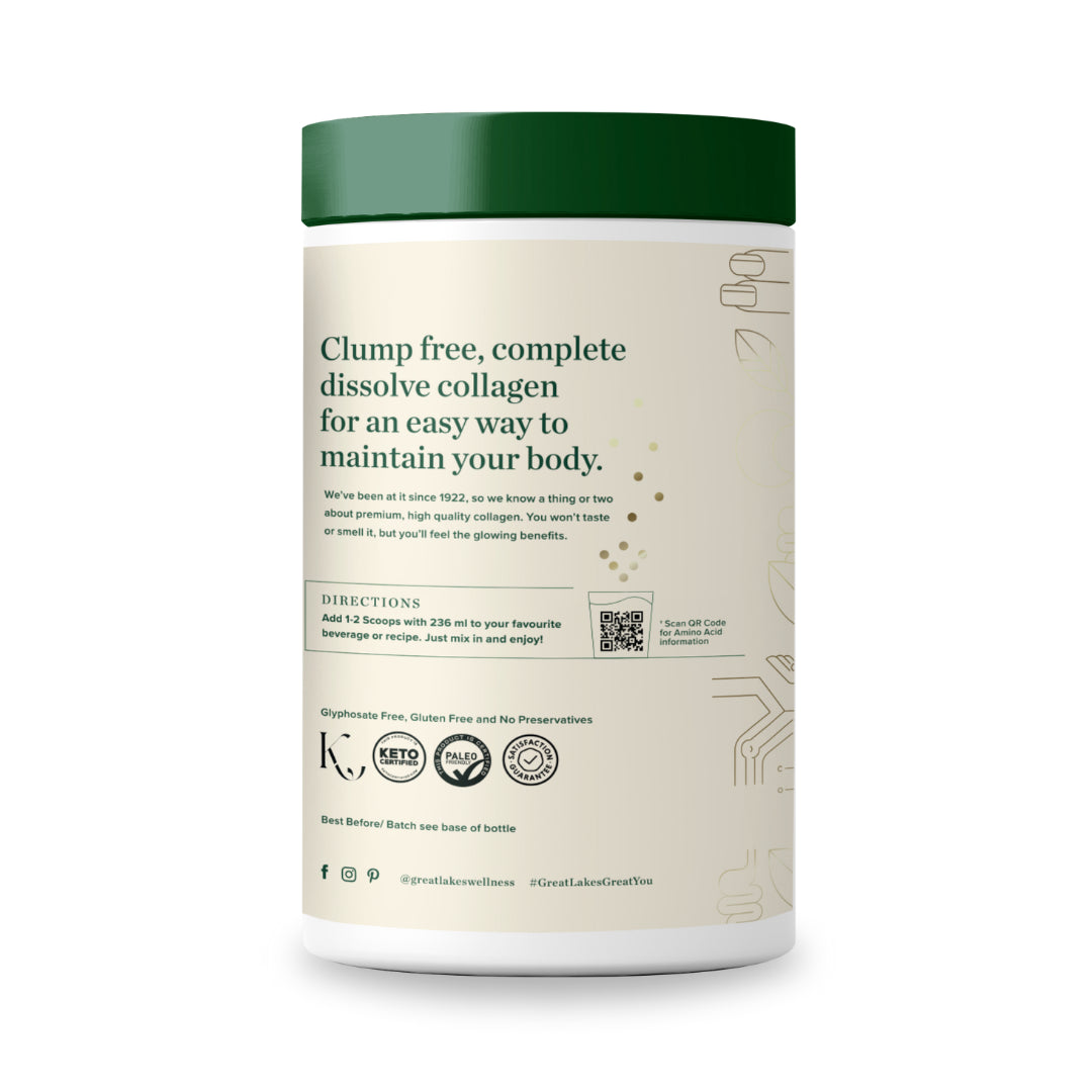 Collagen Hydrolysate - Grass-Fed - 454 grams