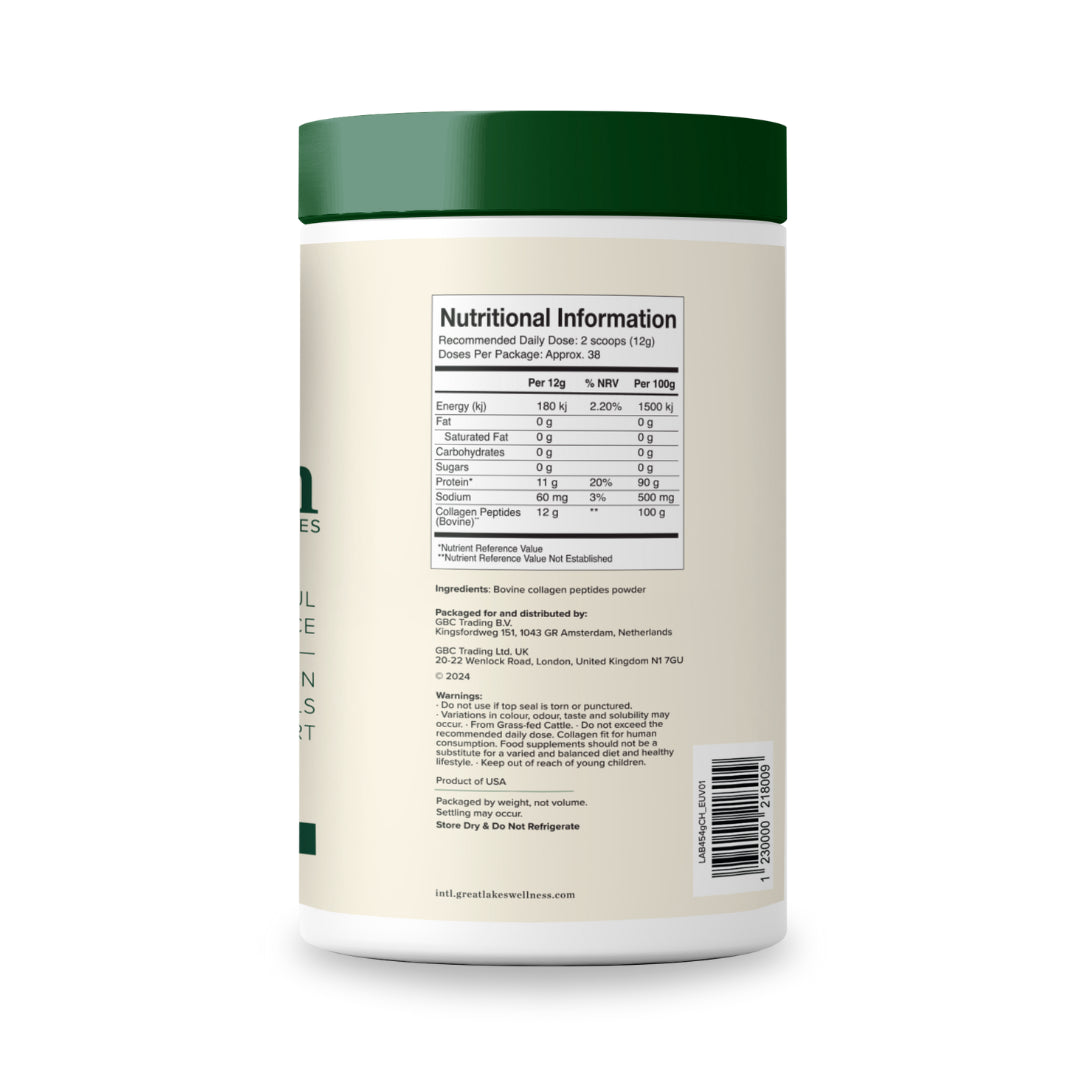 Collagen Hydrolysate - Grass-Fed - 454 grams